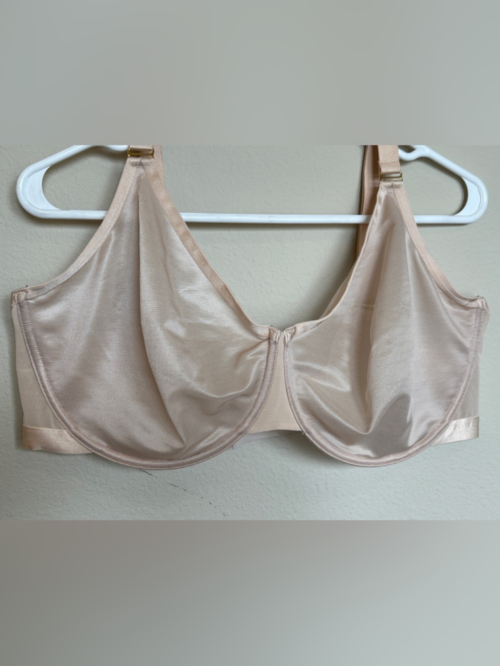 Soma Unbelievable Minimizer Smooth Support Sheer Underwire Bra - Light Beige
